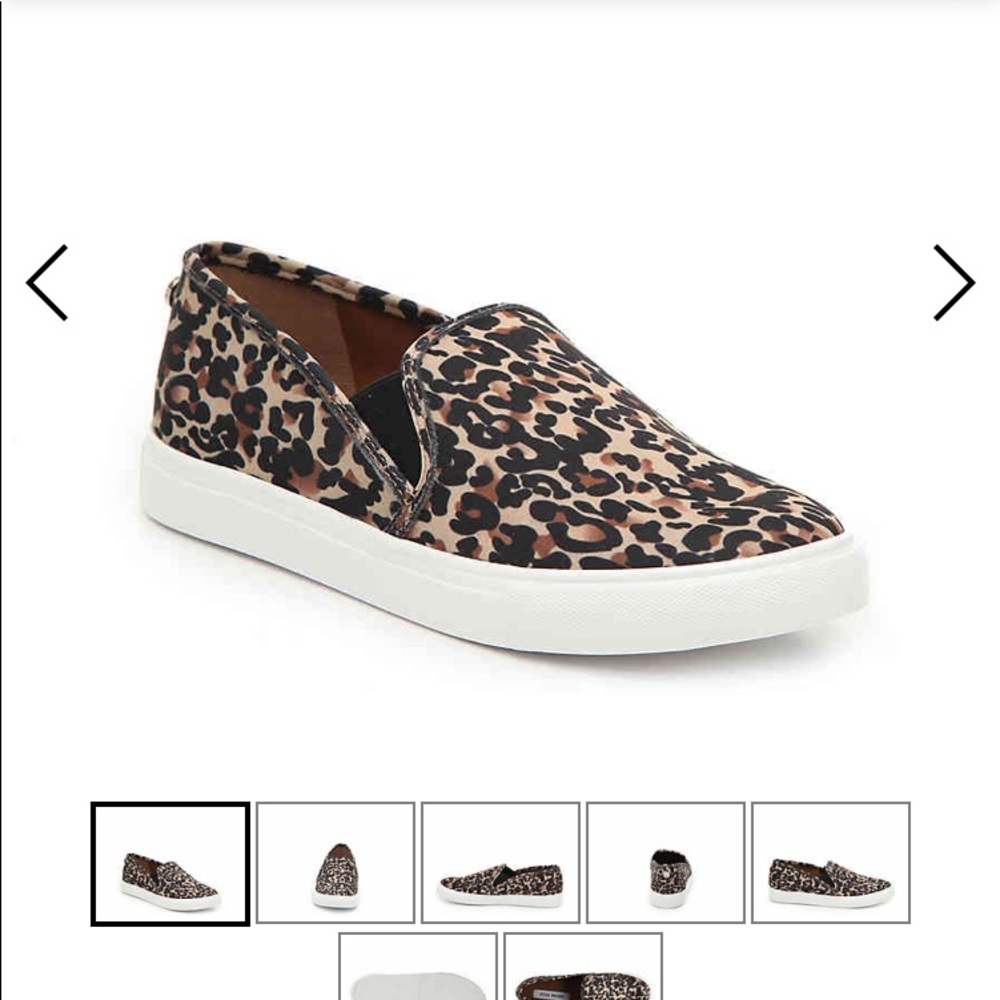 Steve Madden Cheetah Print Slip-ons